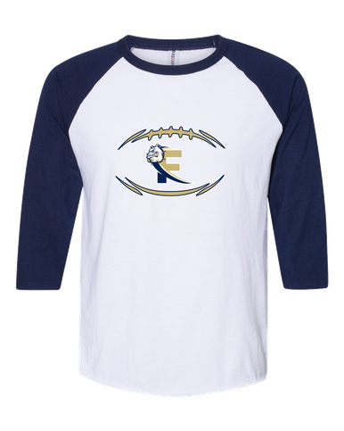Fairdale Bulldogs Block F Football #3 Women's Baseball T-Shirt