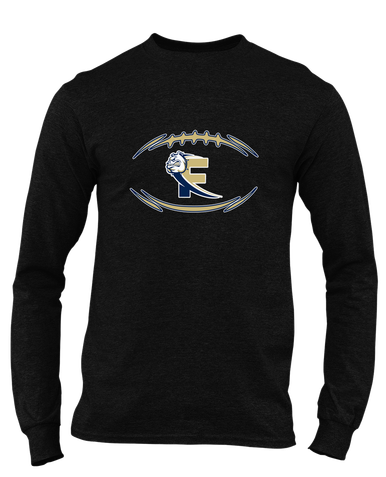 Fairdale Bulldogs Block F Football #3 Men's Premium LS T-Shirt
