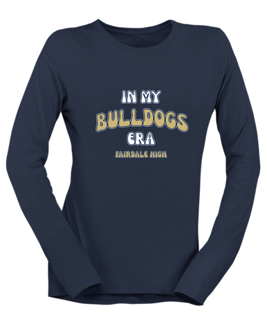 Fairdale Bulldogs Block F Era #2 Women's LS T-Shirt
