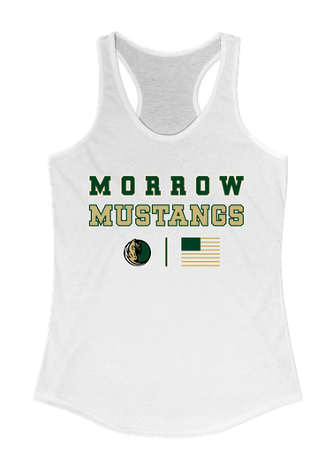 Morrow Mustangs Spirit Flag Women's Tank Top