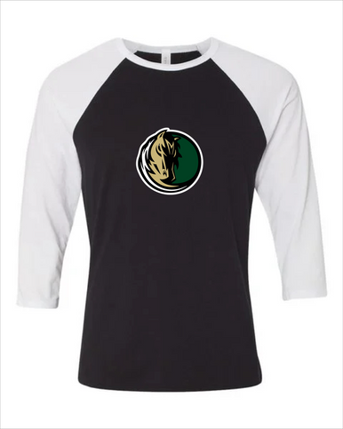 Morrow Mustangs Mascot #1 Women's Baseball T-Shirt