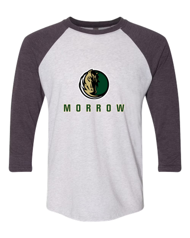 Morrow Mustangs Mascot #2 Women's Baseball T-Shirt