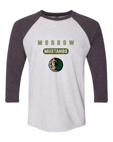 Morrow Mustangs Mascot #3 Men's Baseball T-Shirt