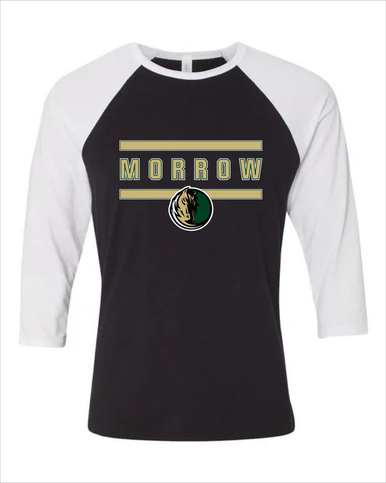 Morrow Mustangs Mascot #4 Women's Baseball T-Shirt