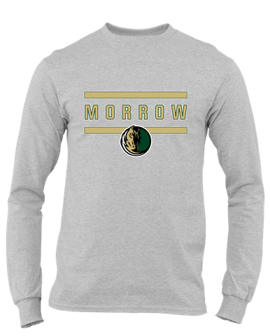 Morrow Mustangs Mascot #4 Men's Premium LS T-Shirt