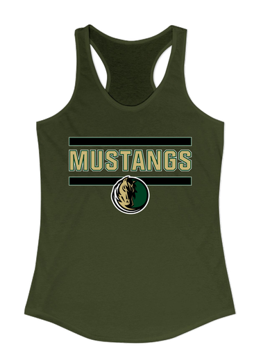 Morrow Mustangs Mascot #5 Women's Tank Top