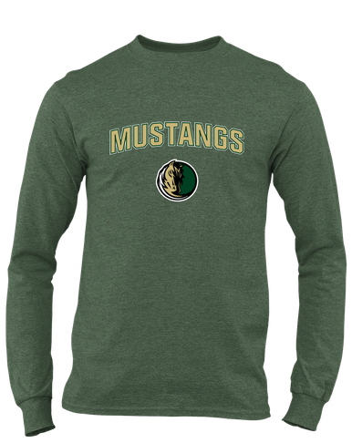 Morrow Mustangs Mascot #6 Men's Premium LS T-Shirt