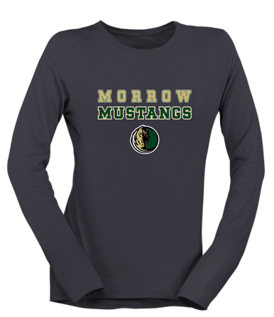 Morrow Mustangs Spirit Women's Premium LS T-Shirt