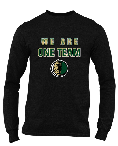 Morrow Mustangs We Are One Team Men's LS T-Shirt