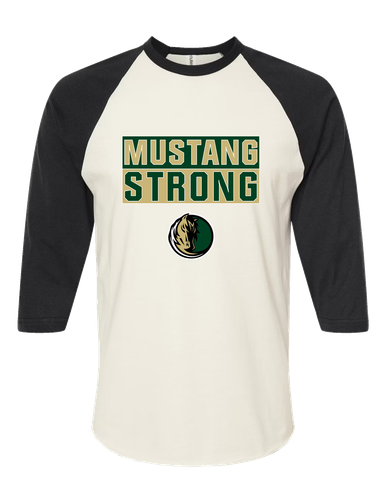 Morrow Mustangs Strong #1 Women's Baseball T-Shirt