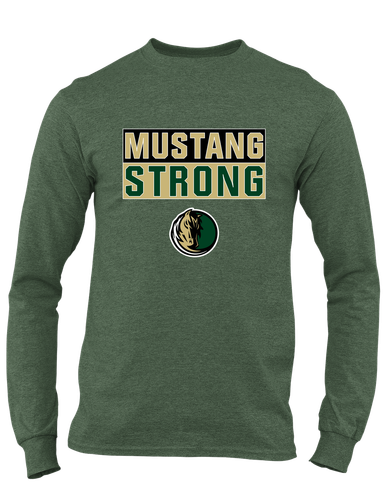 Morrow Mustangs Strong #1 Men's Premium LS T-Shirt