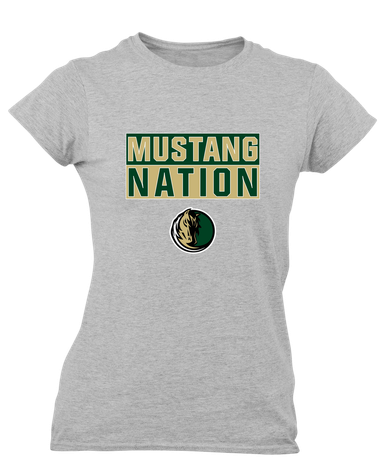 Morrow Mustangs Nation #1 Women's Premium SS T-Shirt