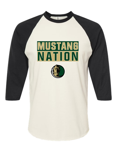 Morrow Mustangs Nation #1 Men's Baseball T-Shirt