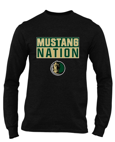 Morrow Mustangs Nation #1 Men's Premium LS T-Shirt
