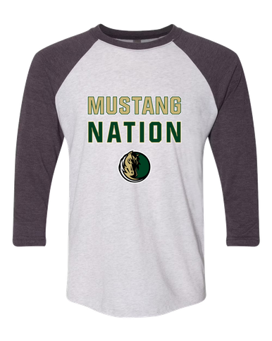 Morrow Mustangs Nation #2 Men's Baseball T-Shirt