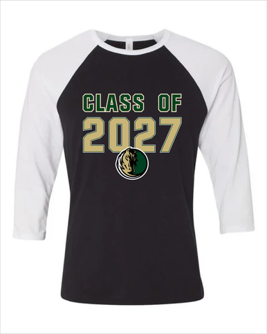 Morrow Mustangs Class of 2027 Women's Baseball T-Shirt