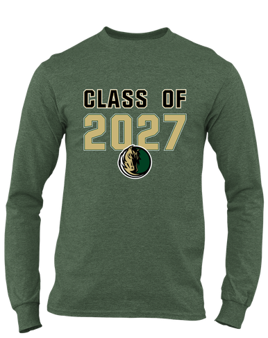 Morrow Mustangs Class of 2027 Men's Premium LS T-Shirt