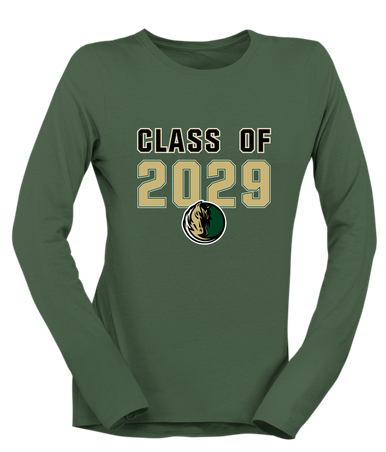 Morrow Mustangs Class of 2029 Women's LS T-Shirt