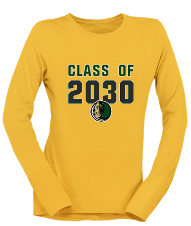 Morrow Mustangs Class of 2030 Women's LS T-Shirt