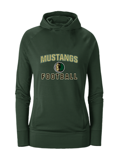 Morrow Mustangs Football #1 Women's Hoodie