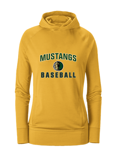 Morrow Mustangs Baseball #1 Women's Hoodie
