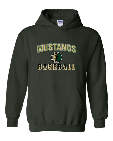 Morrow Mustangs Baseball #1 Men's Hoodie