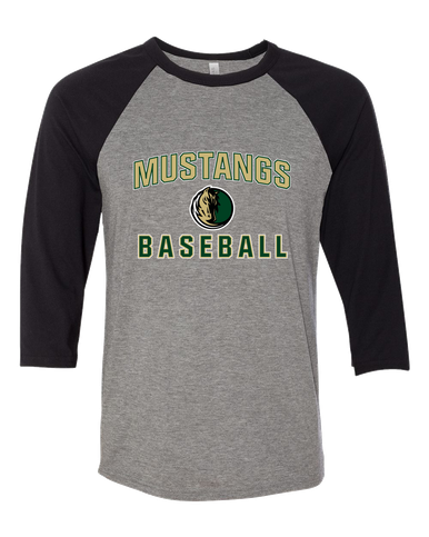 Morrow Mustangs Baseball #1 Women's Baseball T-Shirt