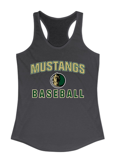 Morrow Mustangs Baseball #1 Women's Tank Top