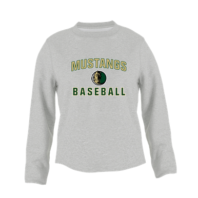 Morrow Mustangs Baseball #1 Women's Sweatshirt