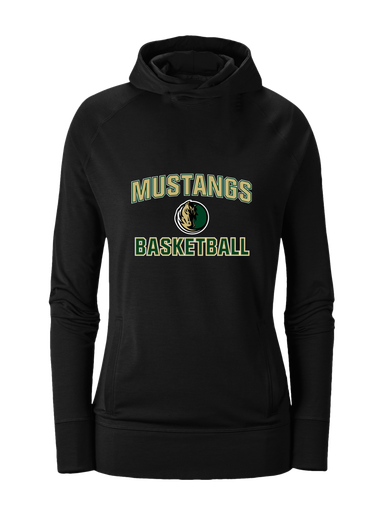 Morrow Mustangs Basketball #1 Women's Hoodie