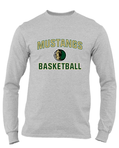 Morrow Mustangs Basketball #1 Men's Premium LS T-Shirt