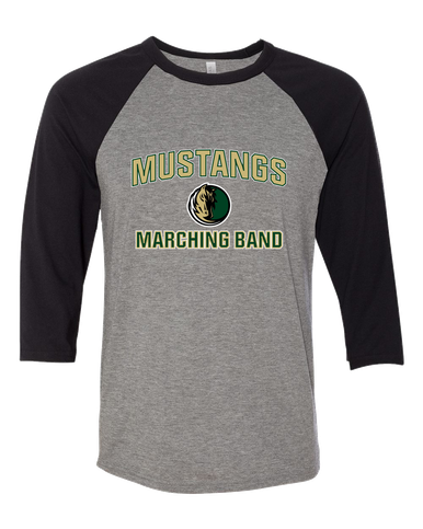 Morrow Mustangs Marching Band Men's Baseball T-Shirt