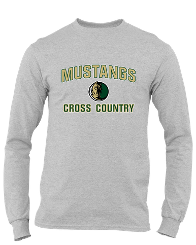 Morrow Mustangs Cross Country Men's LS T-Shirt
