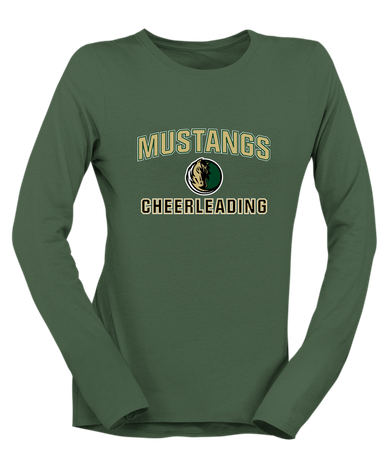 Morrow Mustangs Cheerleading Women's LS T-Shirt