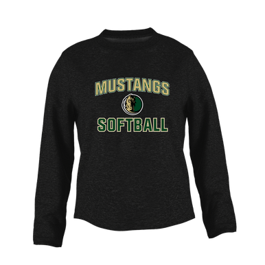 Morrow Mustangs Softball #1 Women's Sweatshirt