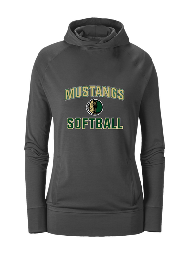 Morrow Mustangs Softball #1 Women's Hoodie