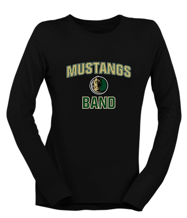 Morrow Mustangs Band # 1 Women's Premium LS T-Shirt
