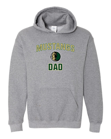 Morrow Mustangs Dad Men's Hoodie