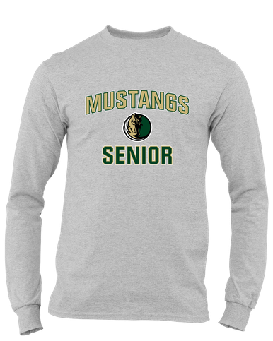 Morrow Mustangs Senior #1 Men's LS T-Shirt