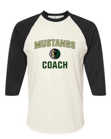 Morrow Mustangs Coach Women's Baseball T-Shirt