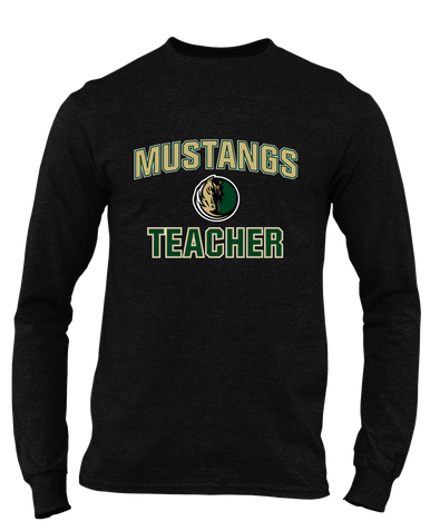 Morrow Mustangs Teacher Men's Premium LS T-Shirt