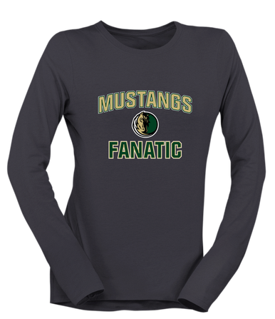 Morrow Mustangs Fanatic Women's Premium LS T-Shirt