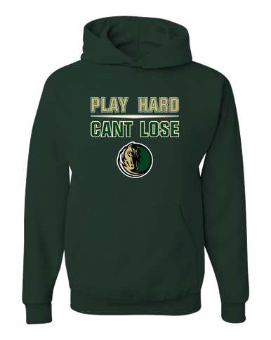 Morrow Mustangs Play Hard, Can't Lose Men's Premium Hoodie