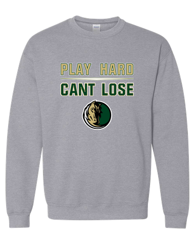 Morrow Mustangs Play Hard, Can't Lose Men's Sweatshirt