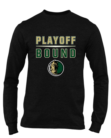 Morrow Mustangs Playoff Bound Men's Premium LS T-Shirt