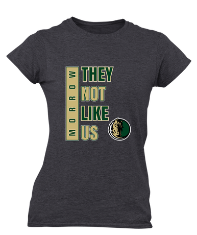 Morrow Mustangs They Not Like Us #1 Women's Premium SS T-Shirt