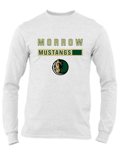 Morrow Mustangs Mascot #7 Men's Premium LS T-Shirt