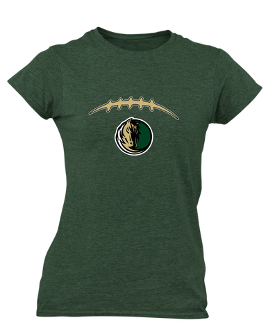 Morrow Mustangs Football #2 Women's SS T-Shirt