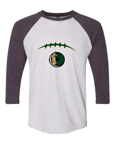 Morrow Mustangs Football #2 Men's Baseball T-Shirt