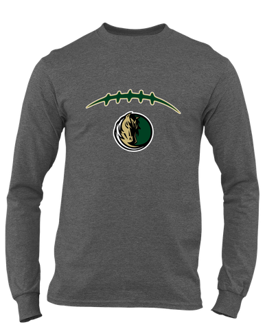 Morrow Mustangs Football #2 Men's LS T-Shirt